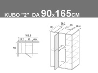 Kubo 2 da 90x165.6cm