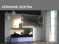 Castelponte lineare da 347cm destra