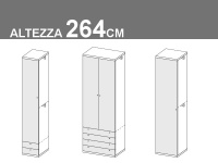 altezza 264cm