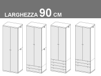 Larghezza 90cm