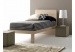 Letto singolo Doimo Cityline Giotto con piedino in legno Bit