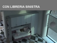 Con libreria a sinistra