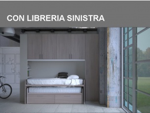 Con libreria a sinistra