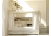 Letto a castello Doimo Cityline con scrivania sopra modello Giotto