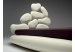 Particolare testata letto Stones di Noctis