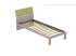 Letto Felix con giroletto Bit in legno