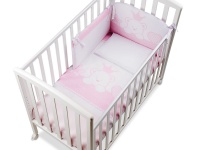 Completo tessile Baby Re Rosa