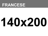 Materasso a molle insacchettate francese Top 5 da 140x200 H24cm