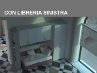 Con libreria a sinistra