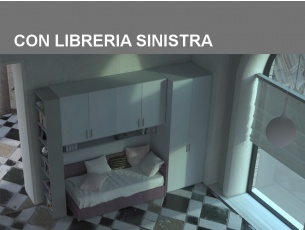 Con libreria a sinistra