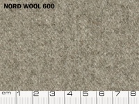 Tessuto Nord Wool colore 600 Neutral Gray, 70% lana, 30% poliestere. Colore Pantone 17-4402