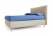 Letto matrimoniale imbottito Noctis Bob con contenitore folding box in tessuto Brando 03