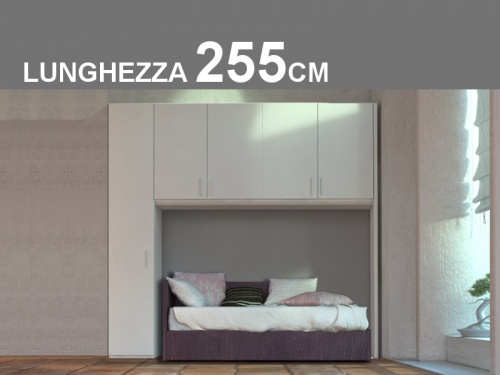 Ponte lineare Kop Lunghezza 255cm