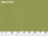 Tessuto Smile colore 9627 Green, 100% poliestere. Colore Pantone 18-0430