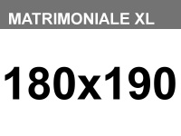 Materasso matrimoniale XL da 180x190cm ortopedico a molle Ennerev Relaxia