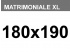 Materasso matrimoniale XL in lattice Ennerev Bios 5 da 180x190cm h17