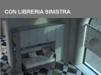 Con libreria a sinistra