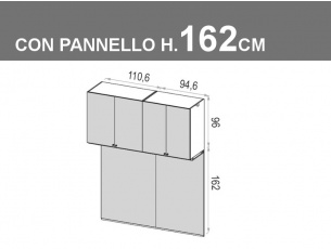 Ponte con pannello h.162