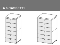 Settimini Master a 6 cassetti