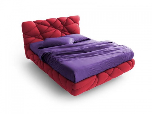 Letto Marvin in tessuto Lycra 305 con contenitore Folding Box