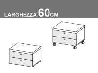 larghezza 60cm