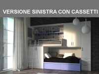 Castelponte con colonna con cassetti