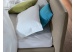 Particolare Testata letto imbottito Noctis London in ecopelle Mover Chamois