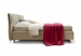 Letto in 100% cotone Panama 119, con piedini h.11cm, rete a doghe e box contenitore Noctis Eden