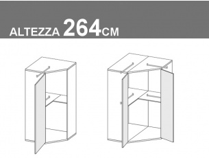 altezza 264cm