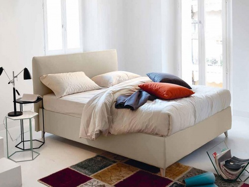 Letto Noctis Manuel contenitore in ecopelle silvia 23