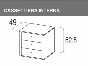 cassettiera interna