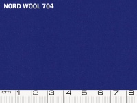 Tessuto Nord Wool colore 704 Princess Blue, 70% lana, 30% poliestere. Colore Pantone 19-4150