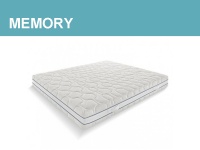 Materasso matrimoniale in Memory Foam Ecopure H.22cm da 160x190cm