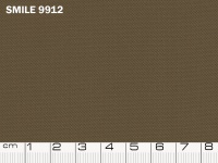 Tessuto Smile colore 9912 Brown, 100% poliestere. Colore Pantone 19-0814