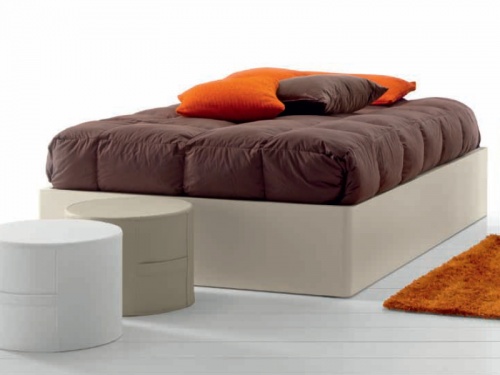 Letto singolo Sommier con giroletto Dream contenitore di Doimo Cityline