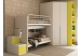 Letto a castello scorrevole Doimo Cityline Roy con cabina armadio angolare