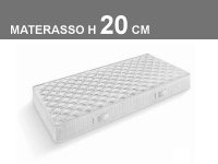 Materasso Brio ortopedico a molle sistema Bonnell H20cm